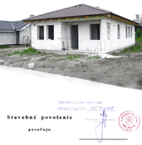 Obrázok projektu pre stavebné povolenie